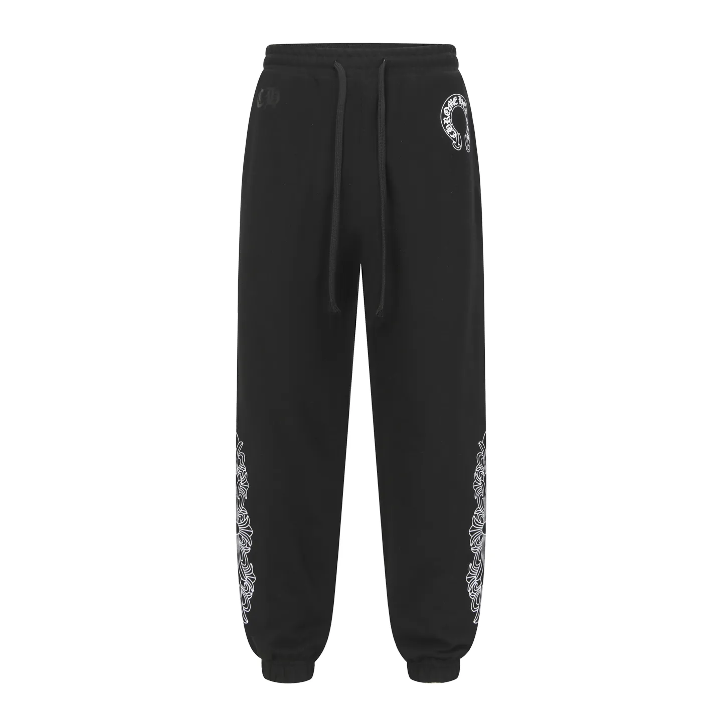 P270 #W5003 model, cross-border running quantity, please do not place an order if you pursue quality - Chrome Hearts/Chrome Hearts basic Sanskrit letter printed trousers, casual pants and sweatpants - High weight, high density and high quality, soft, delicate and skin-friendly wool, soft and silky to the touch, excellent warmth and skin-friendly properties - Custom-woven and custom-dyed, no color difference, no matter the fabric or workmanship details, beat the ordinary version on the market -Colour: black -Size: S M L XL